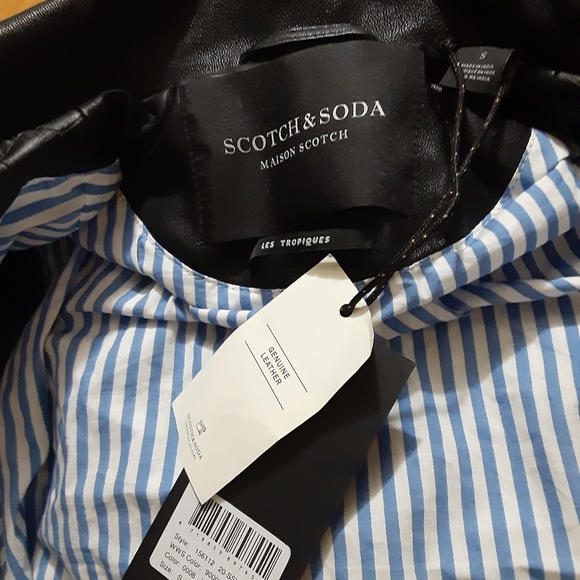 Badass Leather Jacket! Scotch&Soda! - Picture 3 of 8